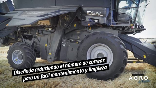 COSECHADORA FENDT IDEAL 8PL. Cosechadoras Trabajando