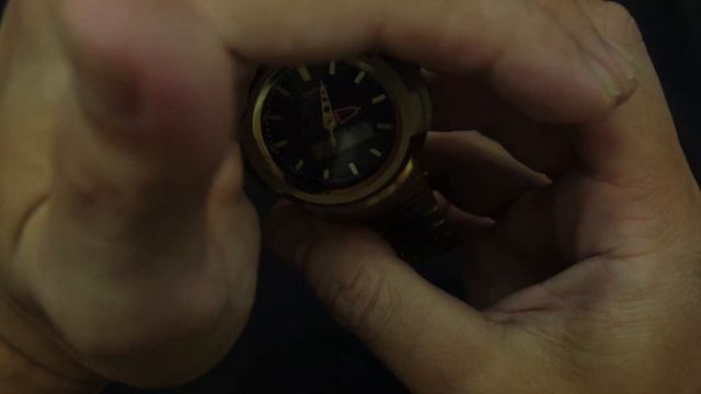 平錶論壇第一零八回： 行針G-SHOCK Casio G-shock AWM-500GD-9A