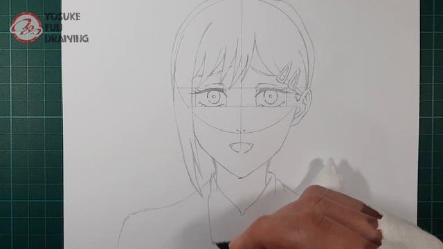 How to draw Kobeni Higashiyama | Chainsaw Man | Step by step Tutorial смотреть онлайн