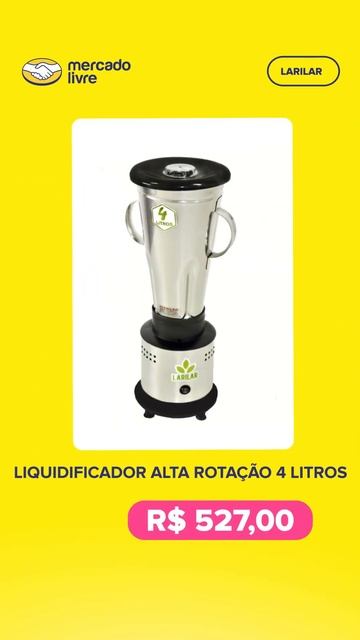 Liquidificador alta rotação 4 litros LARILAR смотреть онлайн