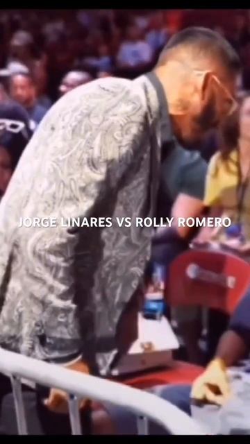 MUST WATCH VIDEO FOOTAGE CONFRONTATION JORGE LINARES CONFRONTS ROLLY ROMERO NEARLY COME TO BLOWS смотреть онлайн