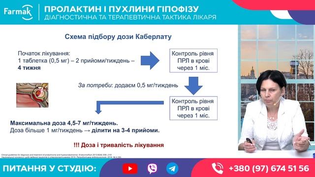 Пролактин і пухлини гіпофізу. Діагностична та терапевтична тактика лікаря смотреть онлайн