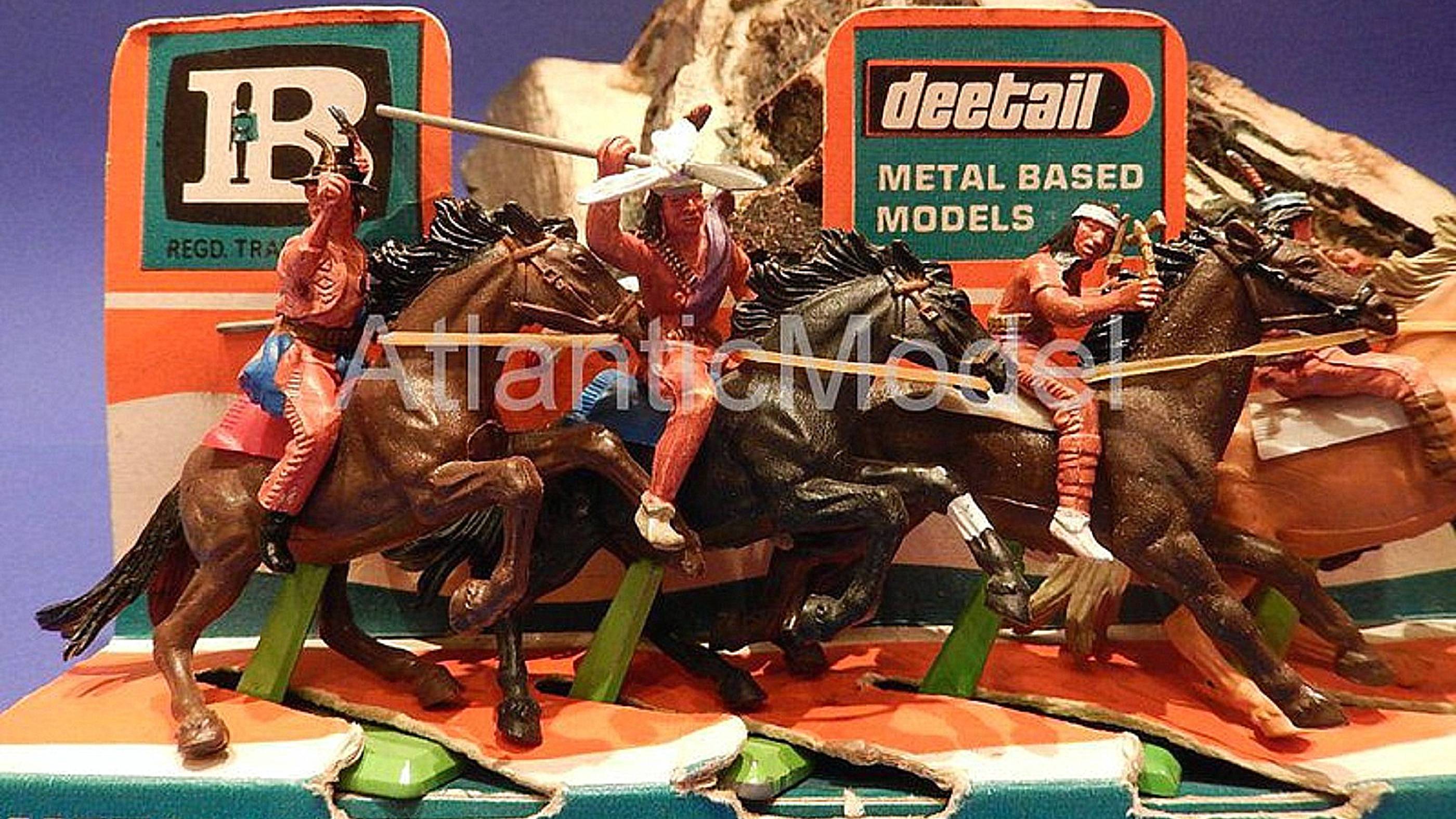 солдатики Britains Апачи конные набор 1971 года Из 6 фигур в 6 позах смотреть онлайн