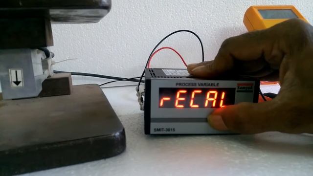 Weight Indicator SMIT 3015 Output Calibration (4-20 MA)