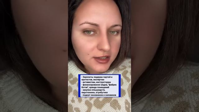 О РАСХОДАХ НА ГРУЗИНСКУЮ ОППОЗИЦИЮ смотреть онлайн