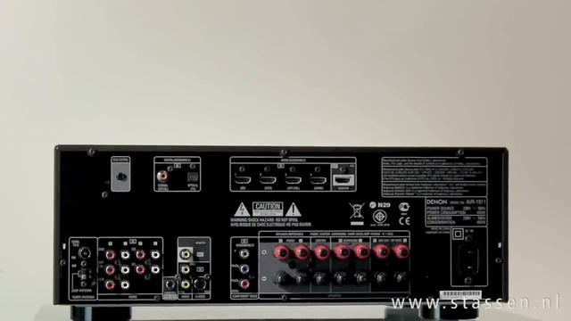 Denon AVR-1911 - www.stassen.nl смотреть онлайн