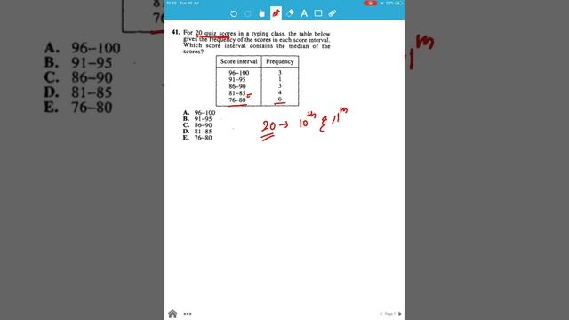 ACT Test 14 Section 2 Question 41 смотреть онлайн