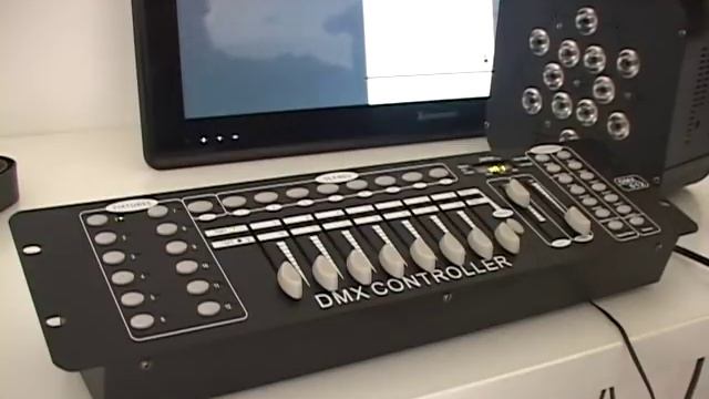 Lumin Lights 192 DMX Controller Mixer Mixing Board Light Controller смотреть онлайн