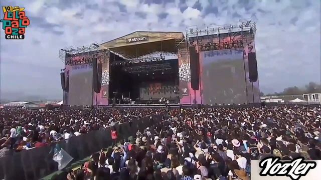 LP - Cover de Led Zeppelin (Dazer) - Lollapalooza Chile смотреть онлайн