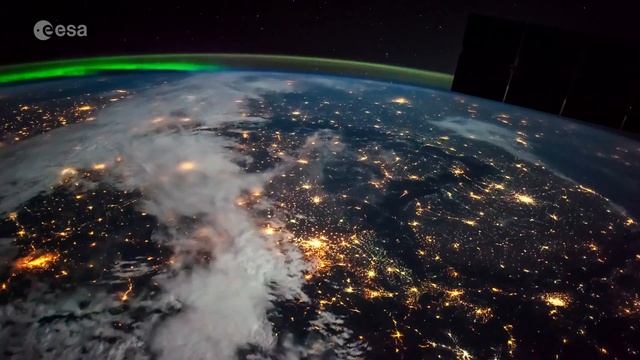AFRICA TO RUSSIA AT NIGHT SEEN FROM SPACE | NASA 4K смотреть онлайн