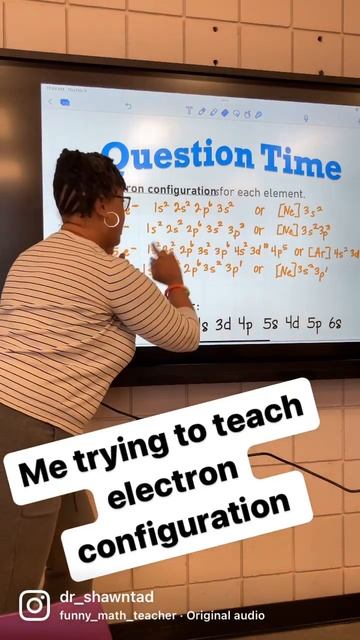 When trying to teach electron configuration! 😅🥴 смотреть онлайн