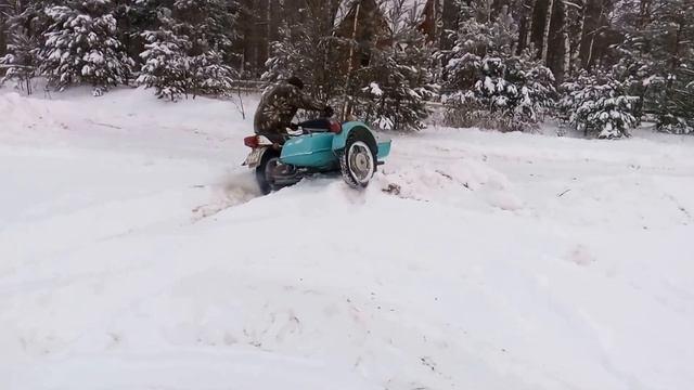 Иж юпитер 5 и как он может ездить зимой