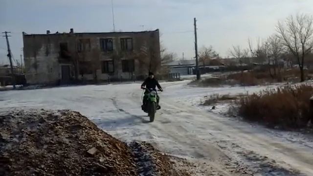 Урал с двигателем от Днепра