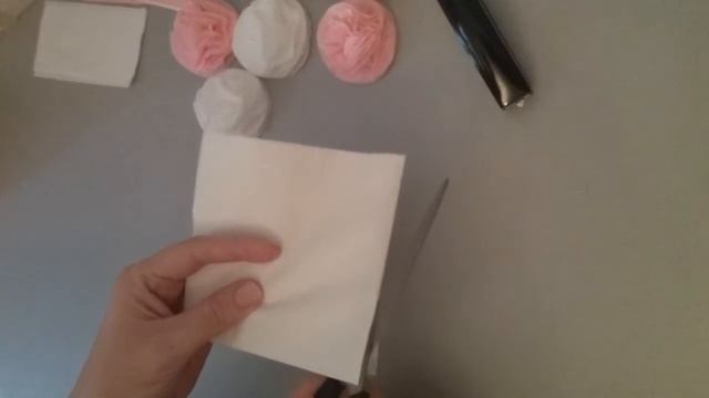 МК: Единичка 3D из салфеток. Ones of 3D tissue. смотреть онлайн