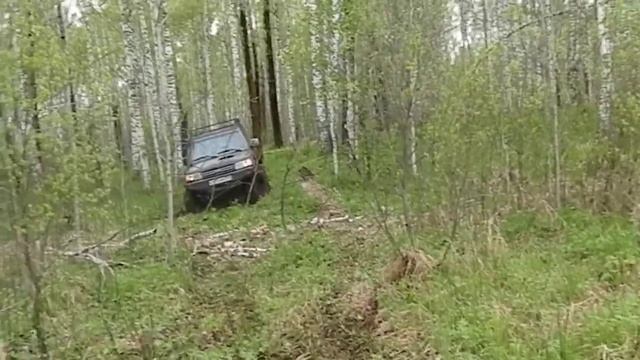 Поездка вдоль ЛЭП по болоту - 7