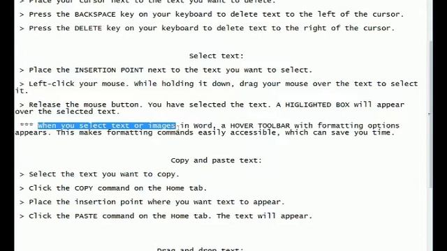 Lesson 2 - Microsoft Office Word 2007 смотреть онлайн