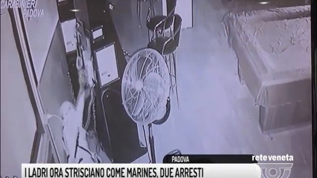TG PADOVA (19/01/2018) - I LADRI ORA STRISCIANO COME MARINES. DUE ARRESTATI смотреть онлайн