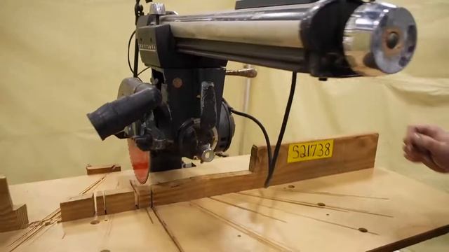 Craftsman 10" Radial Arm Saw Model F67 смотреть онлайн