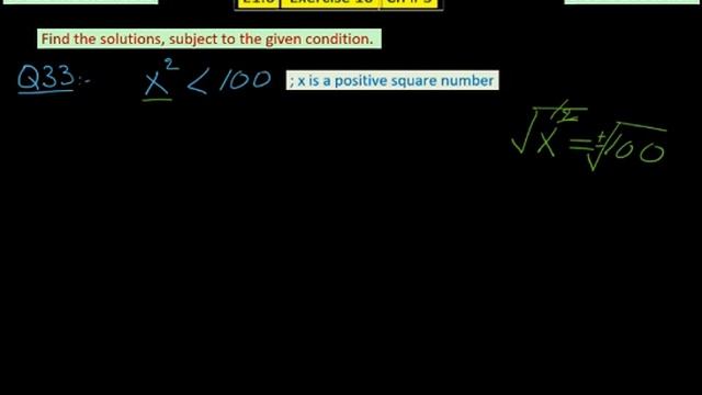 Inequalities IGCSE Mathematics, E1.6 ( Part 6) (Exercise 16, Chap#5) )