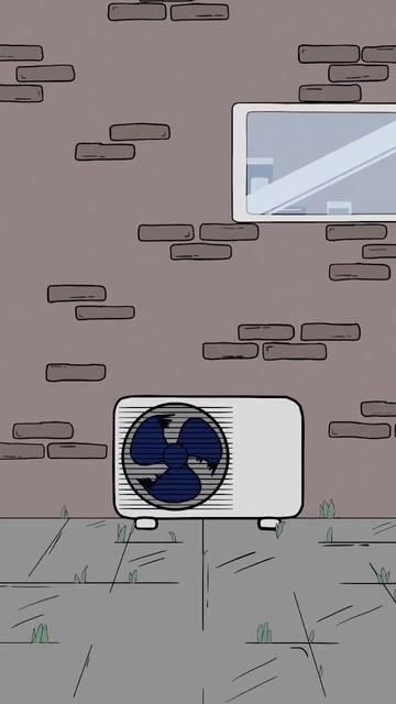 Air Conditioner broke #2d #блендер #blender смотреть онлайн