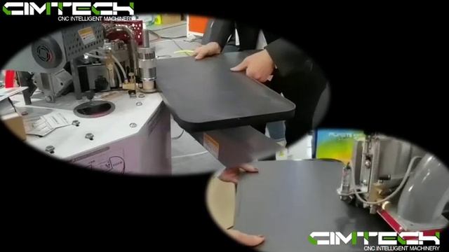 Высокоточный кромкооблицовочный станок с изгибом смотреть онлайн