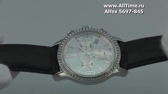 Женские наручные швейцарские часы Alfex 5697-845 смотреть онлайн
