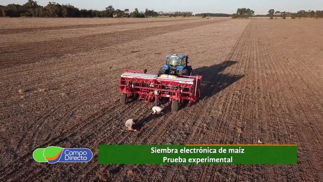 Siembra electrónica de maíz en el INTA Manfredi смотреть онлайн