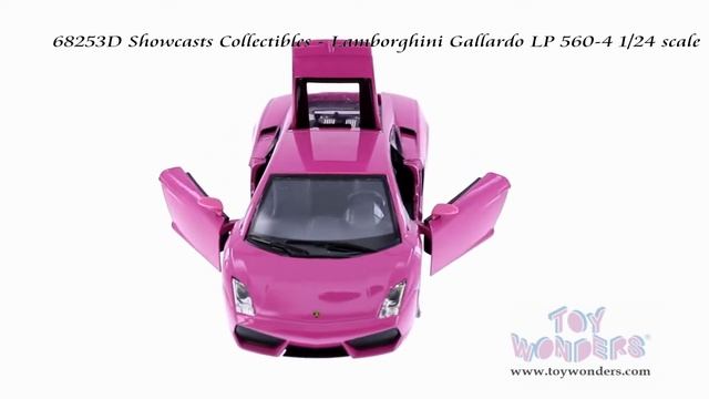 68253D Showcasts Collectibles - Lamborghini Gallardo LP 560-4 1/24 scale смотреть онлайн
