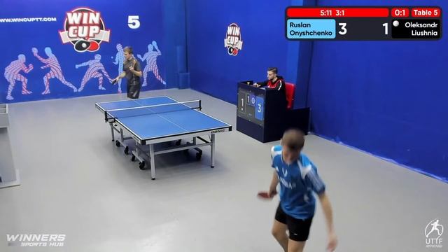 00:30 Ruslan Onyshchenko 0-3 Oleksandr Liushnia South 6 WIN CUP 09.11.2022 WINCUP | TABLE TENNIS смотреть онлайн