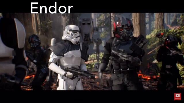 Star Wars Battlefront II EVERY CONFIRMED PLANET