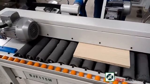 Automatic edge banding machine BJF115M смотреть онлайн