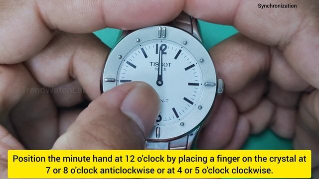 How To Set Time Tissot Silent-T Z360/260