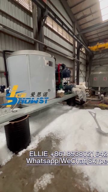 ICESNOW | several flake ice machines under testing in our factory смотреть онлайн