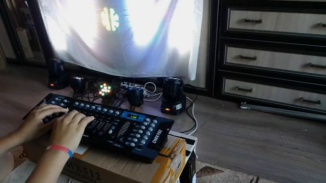 управление DMX приборами