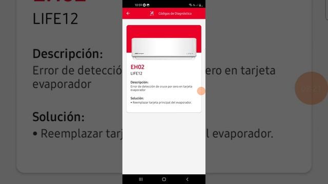 códigos de error mirage life 12 , Eo, Ec, E9 Ec07, eh00 смотреть онлайн