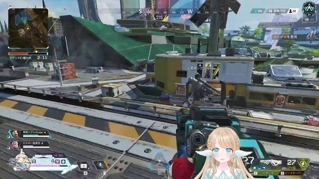 【APEX】ダイヤに行きたいソロランク【白羽みら＊Vtuber】 смотреть онлайн
