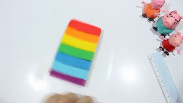 Мороженое и Свинка Пеппа из пластилина Плей До. Обучающие и развивающие видео для детей смотреть онлайн