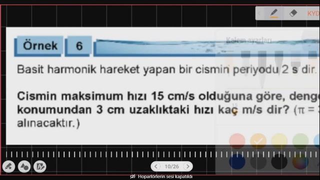 FİZİK: BASİT HARMONİK HAREKET 1 (Bedri Çevik) смотреть онлайн
