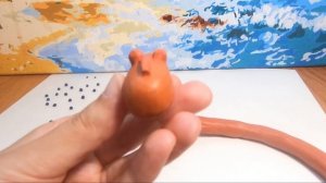 Как слепить из пластилина Удава из мультфильма 38 Попугаев/видео лепка