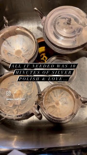 #thrifting beautiful #vintage & #antique #silverplate #teaware from #gorham. #teatime #tea #teapot смотреть онлайн