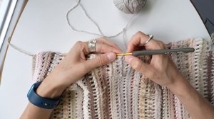 Летняя рубашка крючком