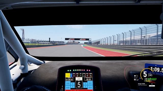 ACC Onboard Lap: Lamborghini Huracan GT3 EVO2 at COTA CDA M LFM S14W2 смотреть онлайн