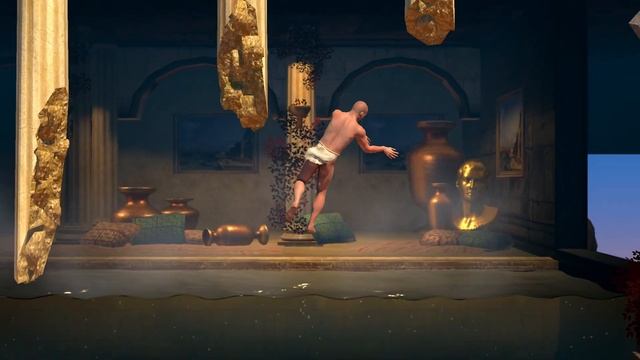 Голый мужик вылез из котла и продолжает лезть всё выше - A Difficult Game About Climbing #-15 - 2br