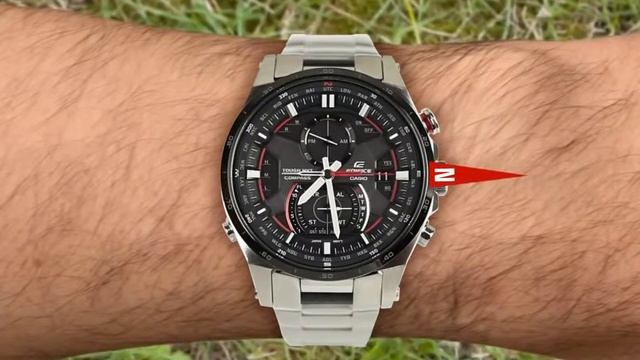 Casio Edifice EQW-A1200 kompas смотреть онлайн