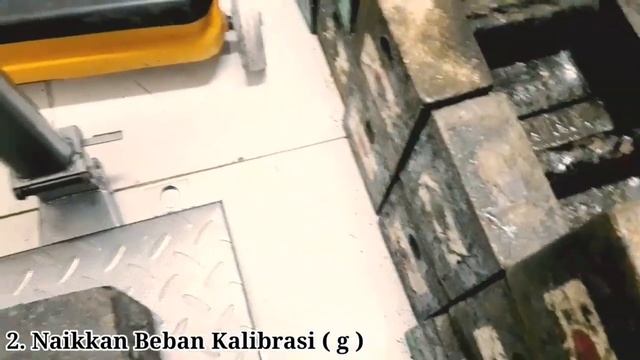 Kalibrasi Timbangan LESINDO TCS 150 (Calibration)