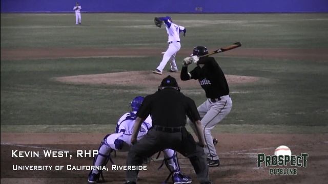 Kevin West Prospect Video, RHP, University of Califronia, Riverside смотреть онлайн