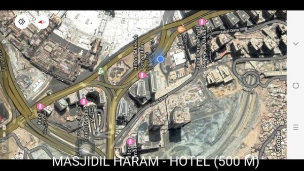 Shuttle Bus Hotel DoubleTree by Hilton Jabal Omar - Masjidil Haram