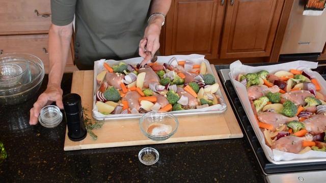 Christy Rost's Sheet Pan Chicken Dinner
