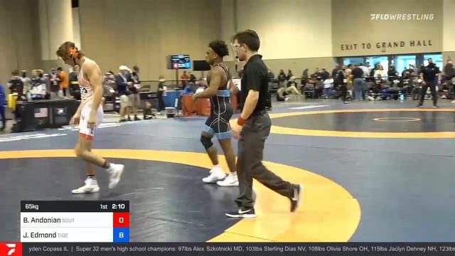 65 Kg Final Bryce Andonian Southeast RTC Inc Vs Joshua Edmond Tiger Style Wrestling Club смотреть онлайн