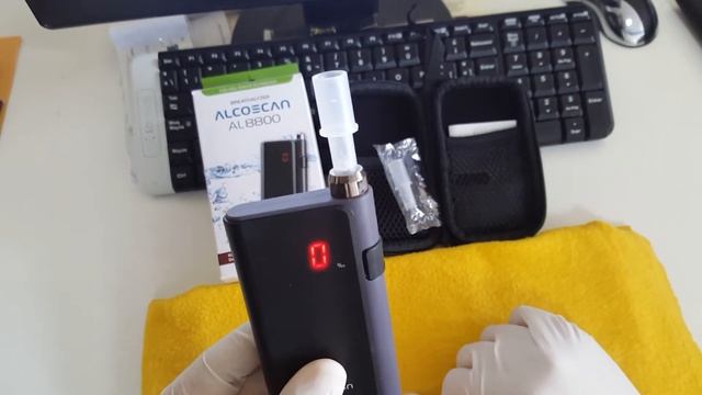 Uso Del Alcoholímetro ALCOSCAN AL8800